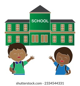 back to school icon vector illustration symbol design