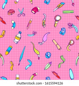 back to school icon and wallpaper vector