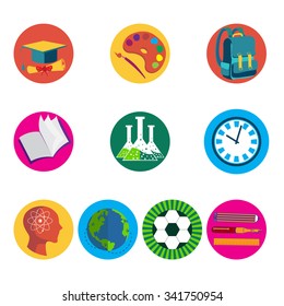 Back to school icons