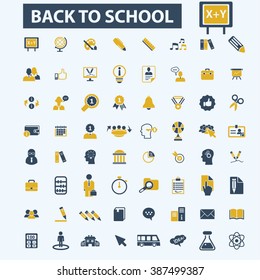 back to school icons

