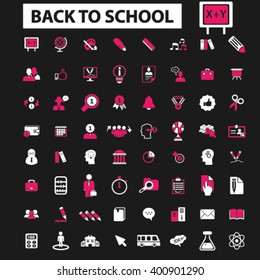 back to school icons
