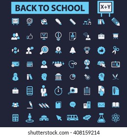 back to school icons
