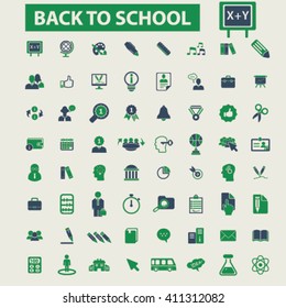 back to school icons
