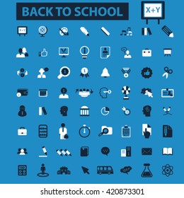 back to school icons
