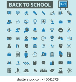 back to school icons
