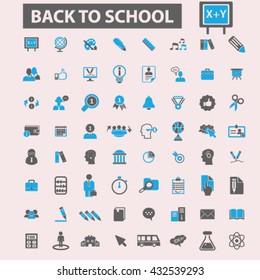 back to school icons
