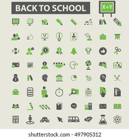back to school icons
