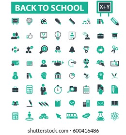 back to school icons