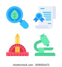 back to school icons set. Perfect for website mobile app, app icons, presentation, illustration and any other projects.