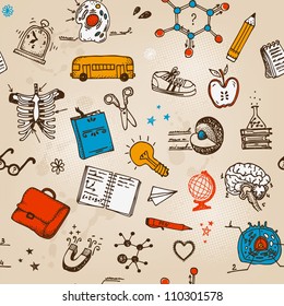 Ilustración de Back to School