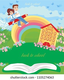 back to school illustration