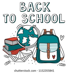 Back to school illustration