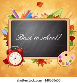 Back to school illustration