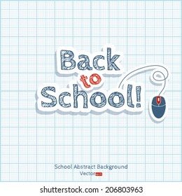 Back to school illustration.