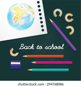Back to school illustration
