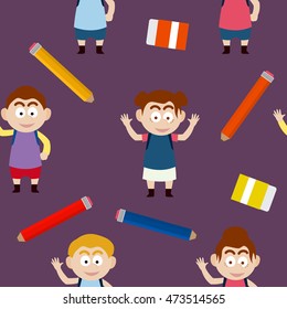 Back to school illustration