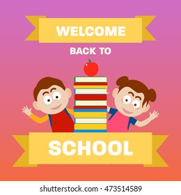 Back to school illustration