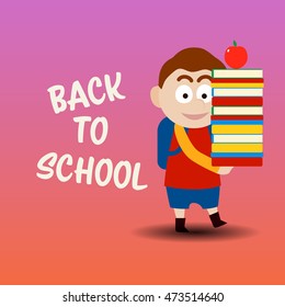 Back to school illustration