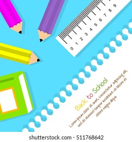 Back to school illustration