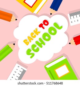 Back to school illustration