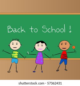 Back To School Illustration