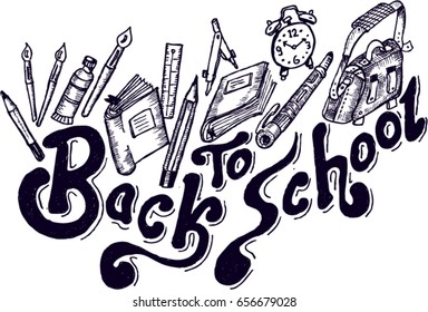 back to school illustration
