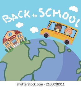 Zurück zur Schulgrafik mit Schulbus