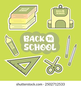 Back to School Illustration Concept