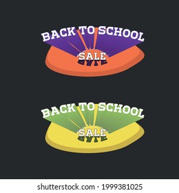 back to school illustration design