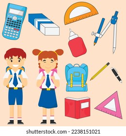 Volver al conjunto de ilustraciones de la escuela