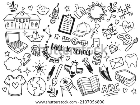 back to school illustration Vector for banner, poster, flyer
