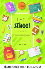 Back to school information pages set. Education template of flyer, magazines, posters, book cover, banner. Exam infographic concept background. Layout illustration template pages with typography 