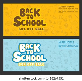 Back to school information pages set. Education template of flyer, magazines, posters, book cover, banner. Exam infographic concept background. Layout illustration template pages with typography text