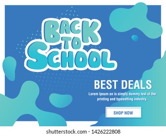 Back to school information pages set. Education template of flyer, magazines, posters, book cover, banner. Exam infographic concept background. Layout illustration template pages with typography text