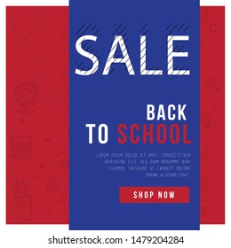 Back to school information pages set. Education template of flyer, magazines, posters, book cover, banner. Exam infographic concept background. Layout illustration template pages with typography text
