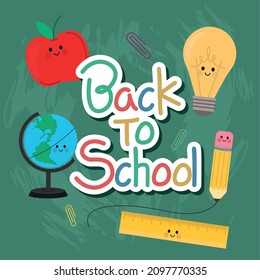 back to school kawaii supplies