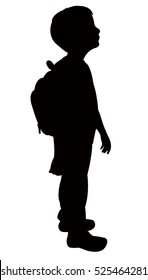 Back To School Kid Silhouette 