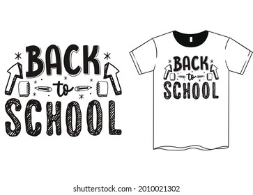 Back to School Kid T-Shirt Designs For Kindergarten School 