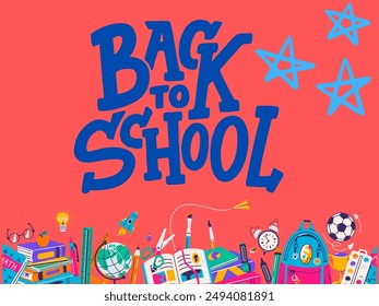 volver a la escuela para los niños