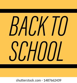 back to school kids bus theme vector illustration