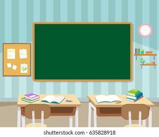 back to school kids,education concept with chalkboard and books background template.Can be used for web banner, backdrop, ad, promotion.