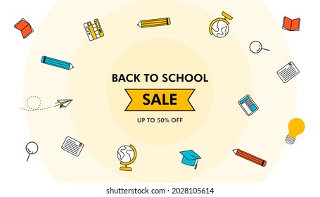 Back to school landing page