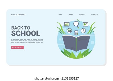 Back To School Landing Page