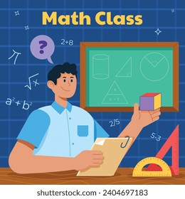 Back to the school and learning mathematic.