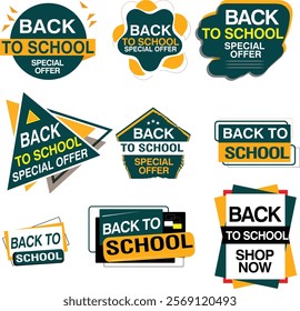 Back to school lettering  books, pencils and apple over chalkboard background