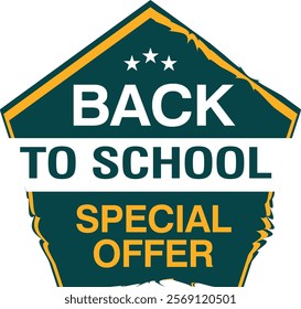 Back to school lettering  books, pencils and apple over chalkboard background
