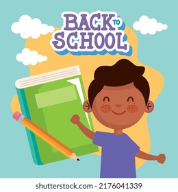 volver a la escuela con el escolar