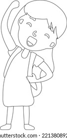 Back to School Line Art illustrations