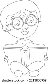 Back to School Line Art illustrations