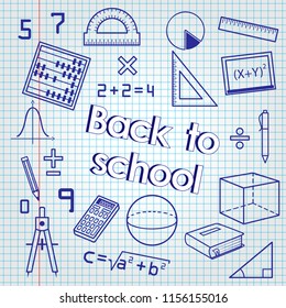 Back to school. math lesson